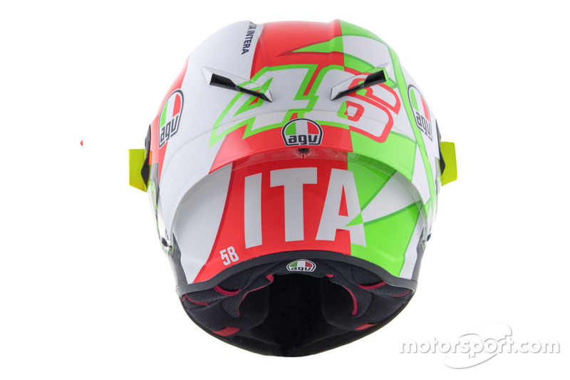 Il casco di Valentino Rossi, Yamaha Factory Racing