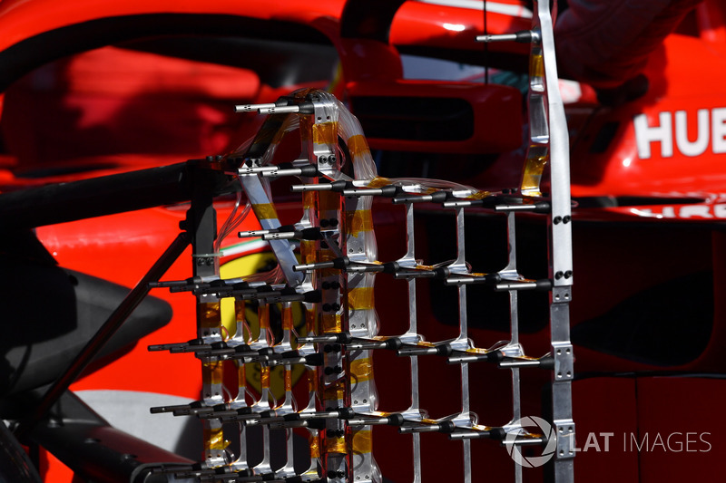 Ferrari SF71H з аеросенсорами