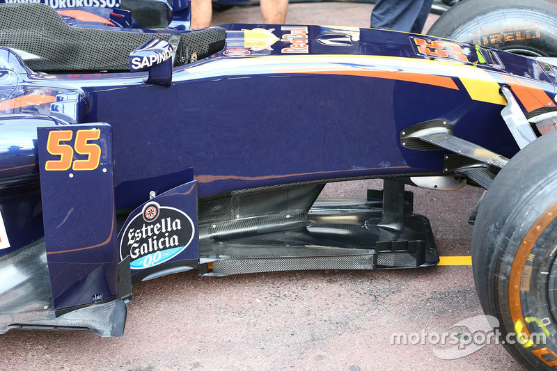Toro Rosso STR11, Unterboden