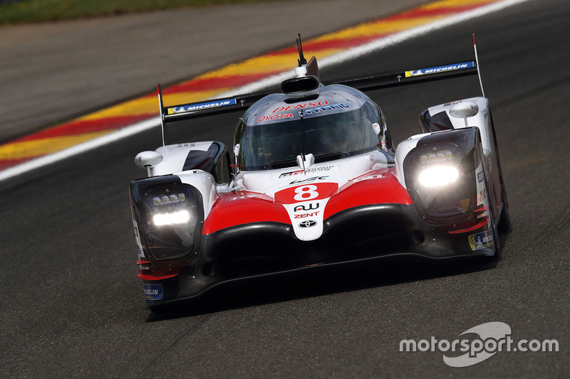 #8 Toyota Gazoo Racing Toyota TS050: Sébastien Buemi, Kazuki Nakajima, Fernando Alonso