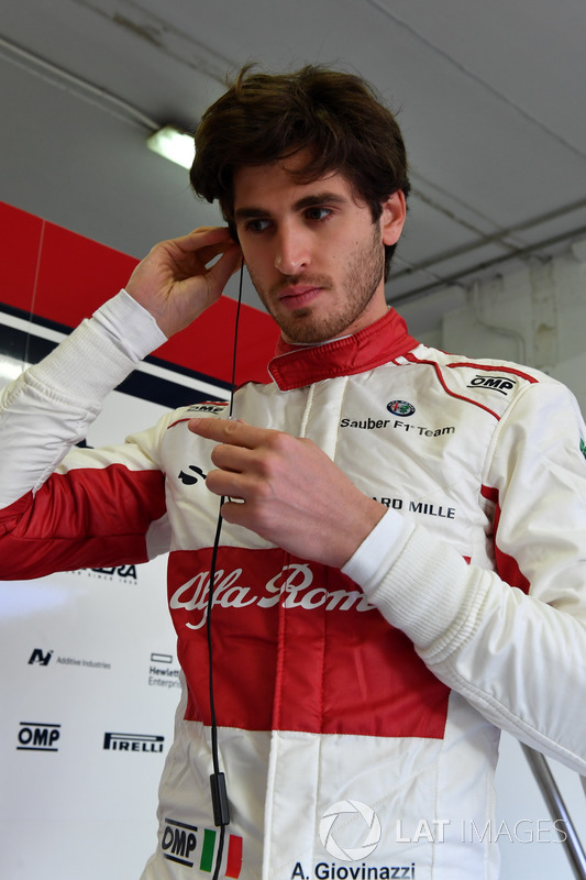 Antonio Giovinazzi, Sauber