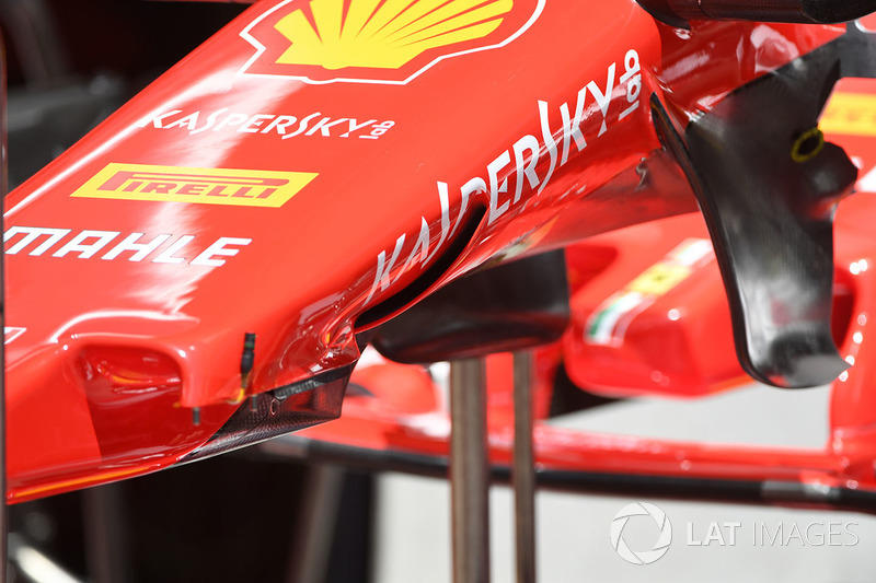 Ferrari SF70H S-kanal detayı