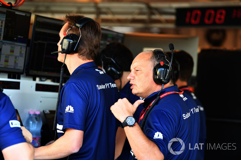 Frederic Vasseur, Team Principal Sauber
