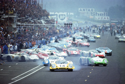 Start zu den 24h Le Mans 1969: Letzter klassischer Le-Mans-Start