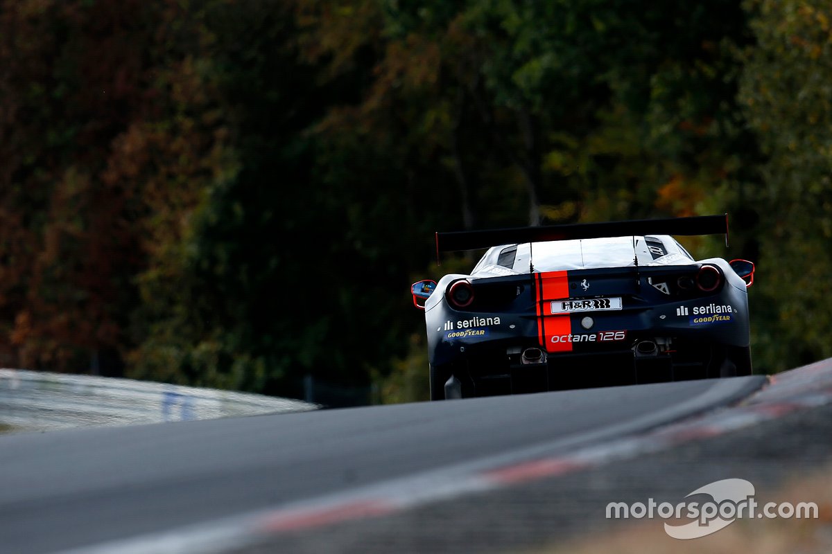 #26 Octane126 Ferrari 488 GT3: Björn Grossmann, Simon Trummer, Jonathan Hirschi, Luca Ludwig