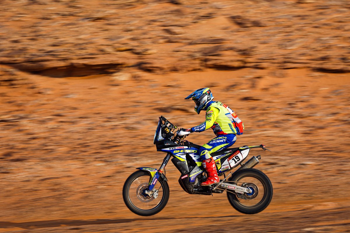 Hasil pereli Tim Sherco Factory Racing, Rui Jorge Goncalves Dias, di Reli Dakar 2021 tidak terlalu buruk mengingat statusnya sebagai rookie.