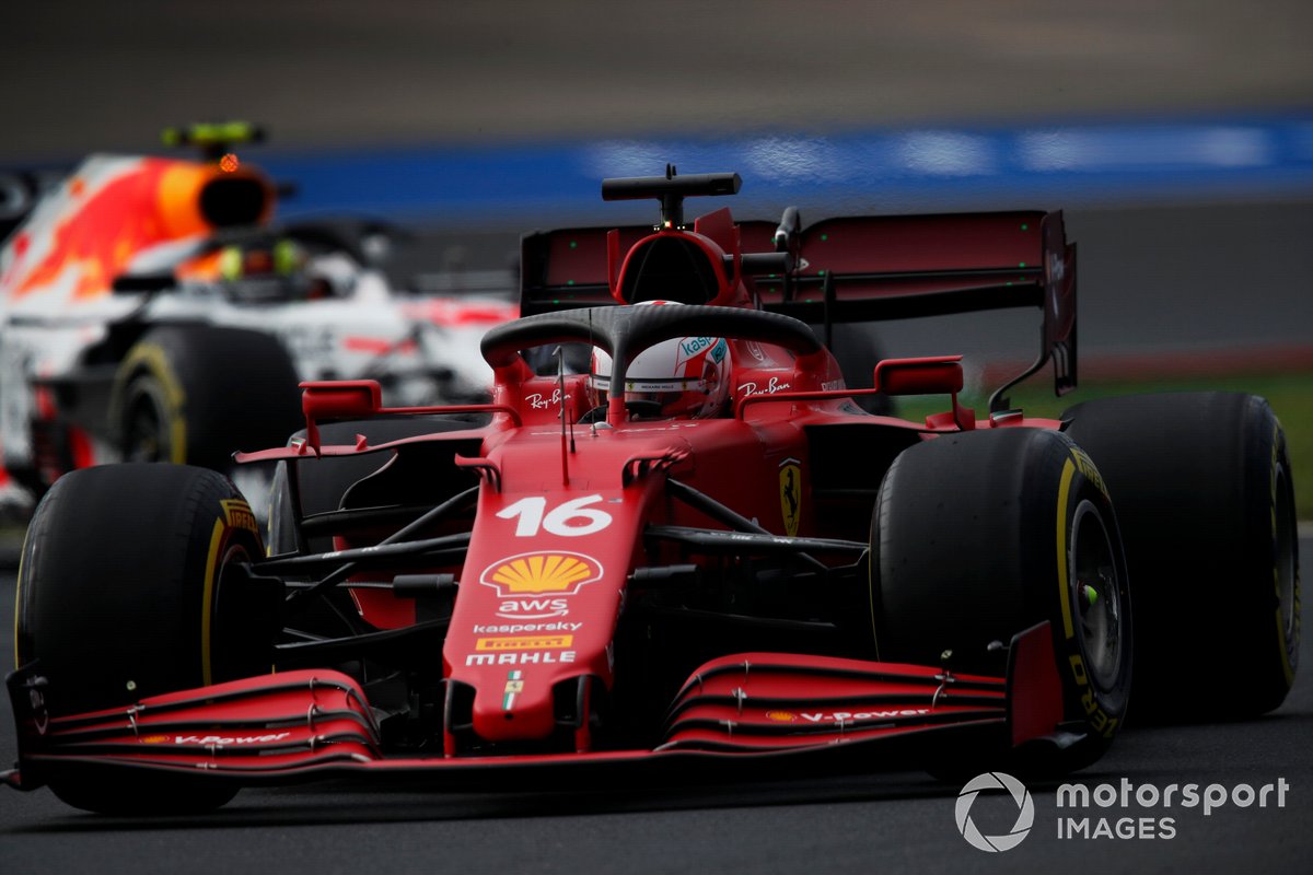 Шарль Леклер, Ferrari SF21, Серхио Перес, Red Bull Racing RB16B