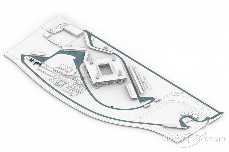 Miami track rendering