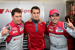 Polesitters #8 Audi Sport Team Joest Audi R18 e-tron quattro: Lucas di Grassi, Loic Duval, Oliver Ja
