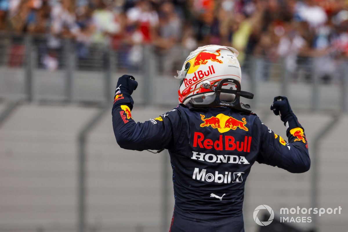Max Verstappen, Red Bull Racing, celebración.