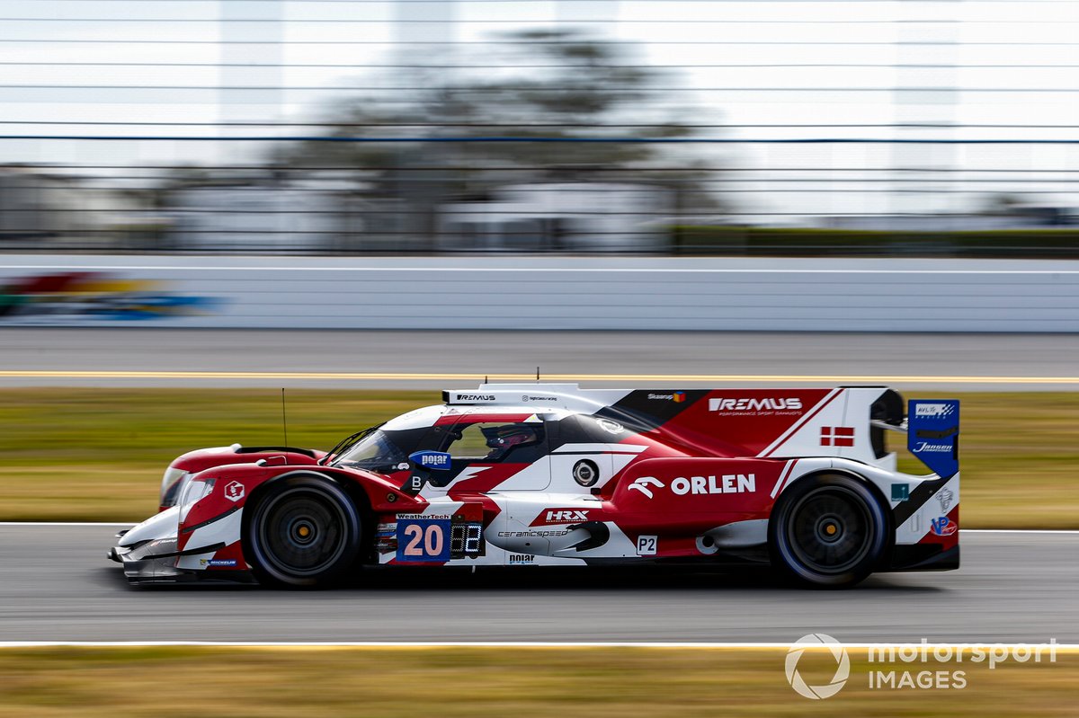 ORECA 07 №20 команды High Class Racing: Деннис Андерсен, Андерс Фьордбах, Фердинанд Габсбург. Роберт Кубица