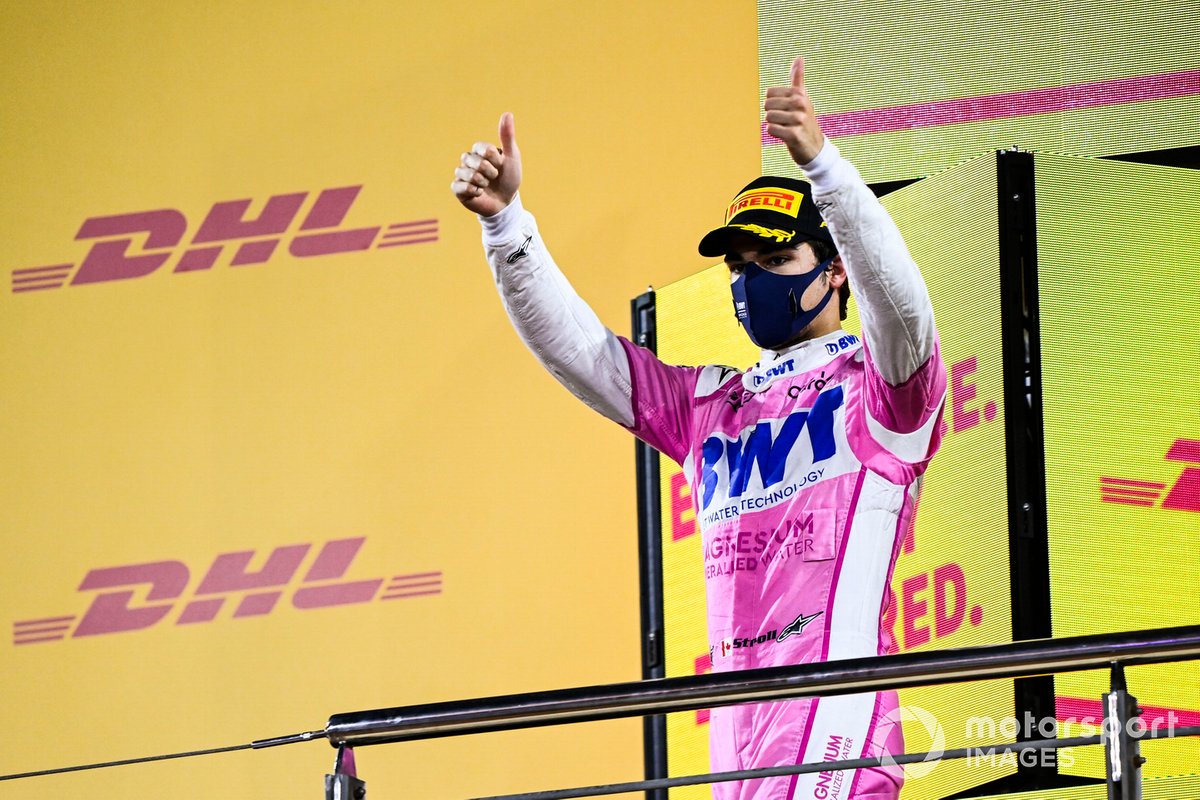 Lance Stroll, Racing Point, третье место