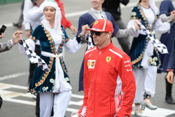 Kimi Raikkonen, Ferrari pilotlar geçit töreninde