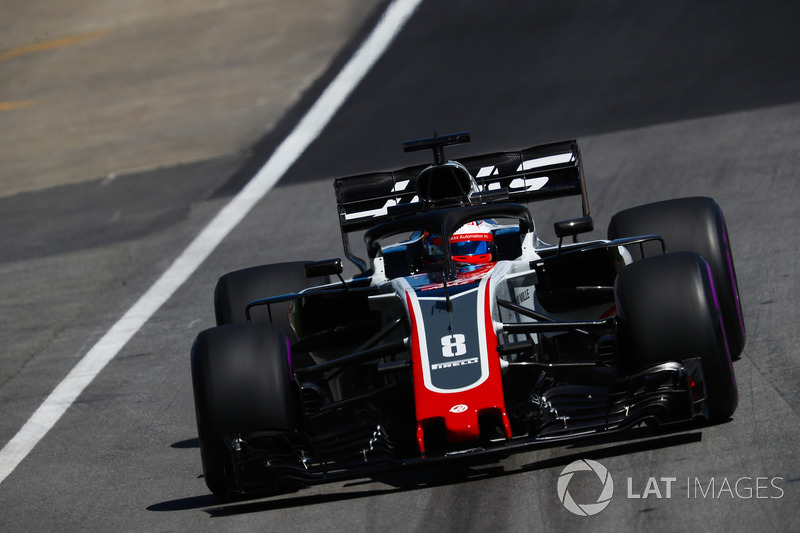 Ромен Грожан, Haas F1 Team VF-18.