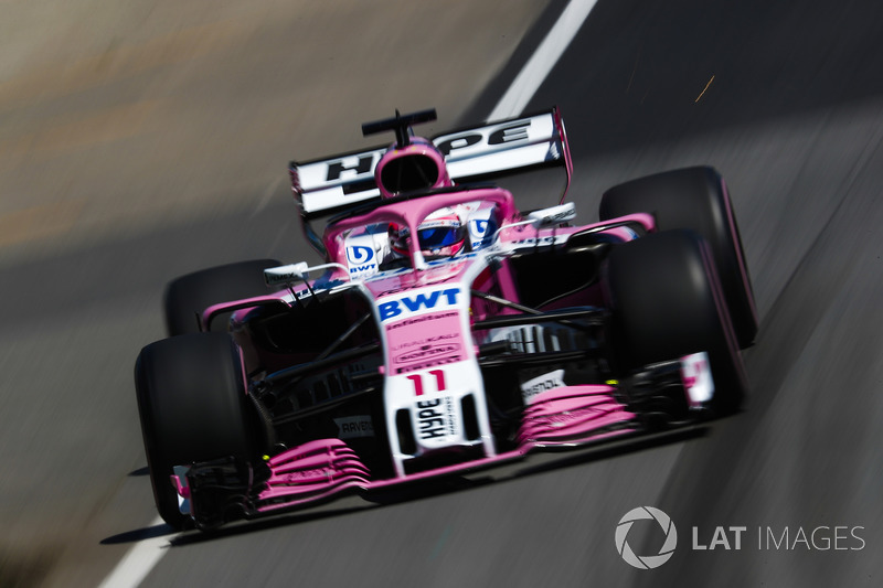Sergio Perez, Force India VJM11.