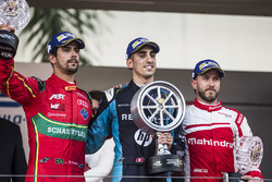 Podium: 1. Sébastien Buemi, Renault e.Dams; 2. Lucas di Grassi, ABT Schaeffler Audi Sport; 3. Nick H