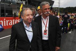 Jean Todt, FIA Başkanı, Chase Carey, CEO, Formula One Group