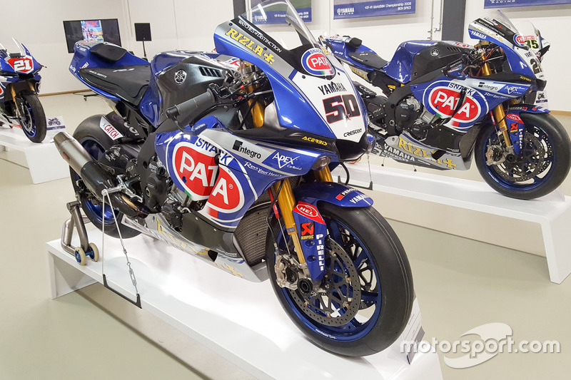 Moto Yamaha in mostra al Yamaha Superbike Temple