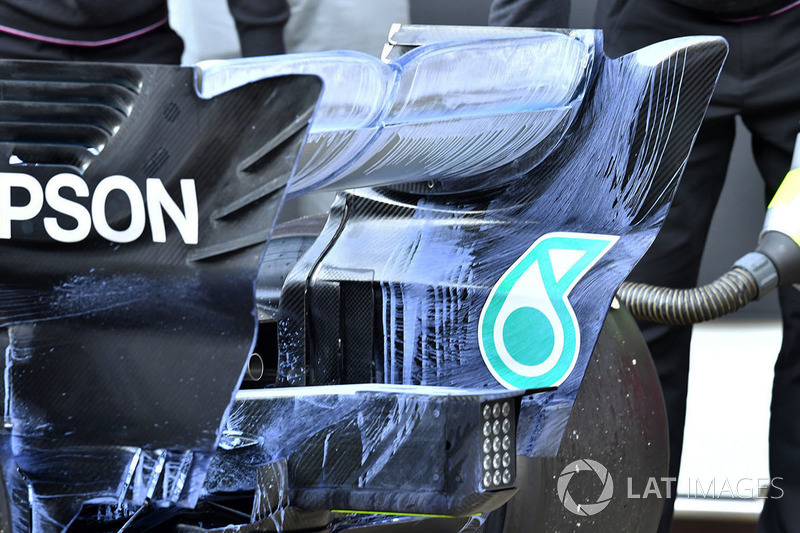 Mercedes W09: FloViz-Farbe