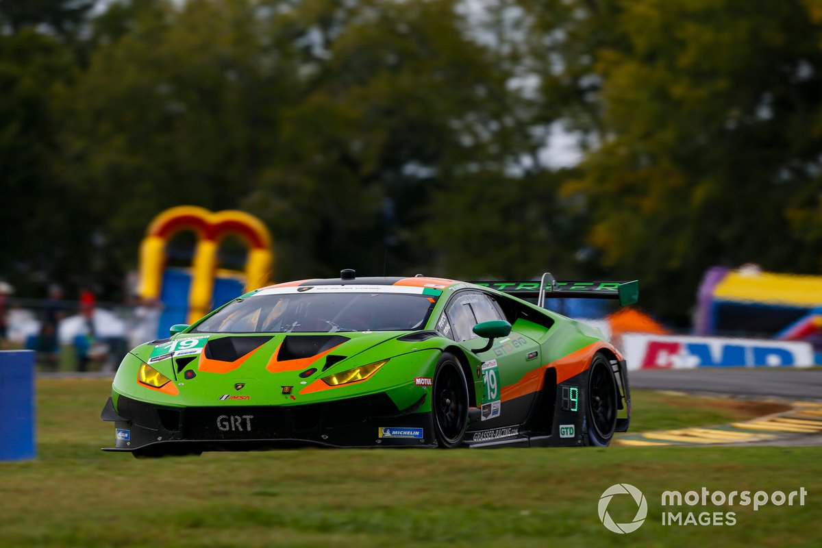 #19: GRT Grasser Racing Team Lamborghini Huracan GT3, GTD: Misha Goikhberg, Franck Perera