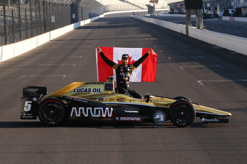 #3: Indy-500-Polesitter James Hinchcliffe (Schmidt-Honda)