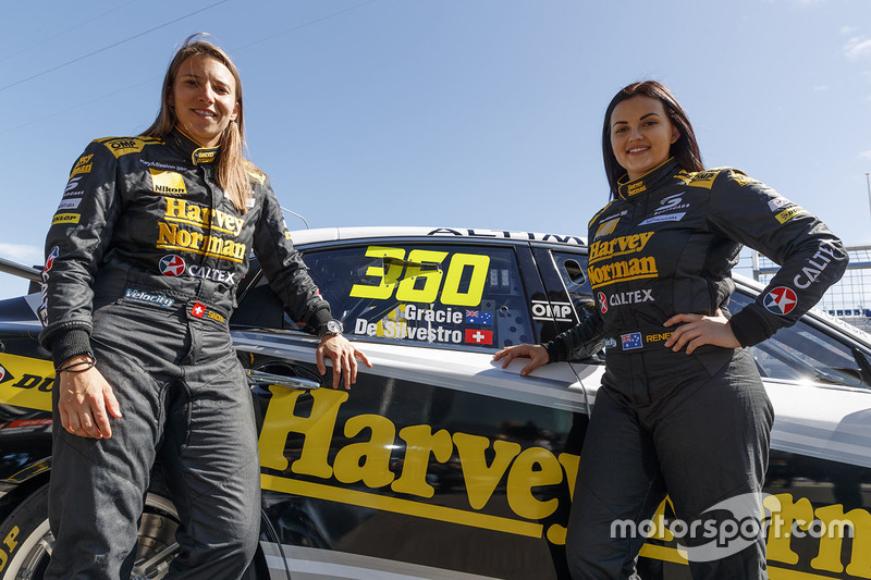 Simona de Silvestro dan Renee Gracie, Harvey Norman Supergirls Nissan