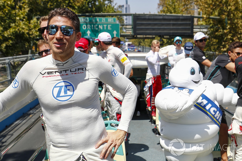 Edoardo Mortara, Venturi Formula E Team on the drivers parade