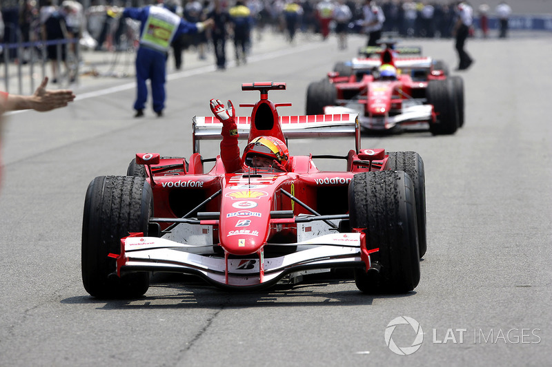 2006 - Indianapolis: Michael Schumacher, Ferrari 248 F1