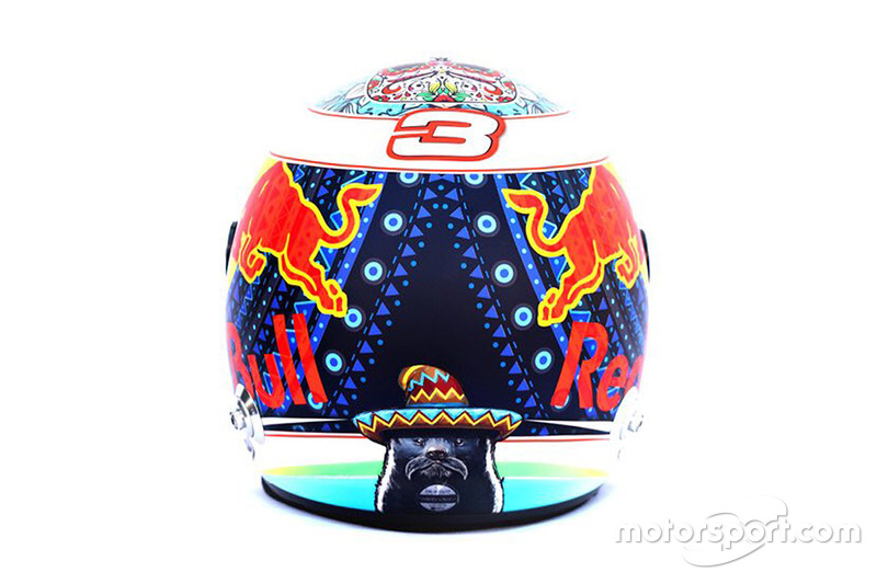 Casque spécial de Daniel Ricciardo, Red Bull Racing