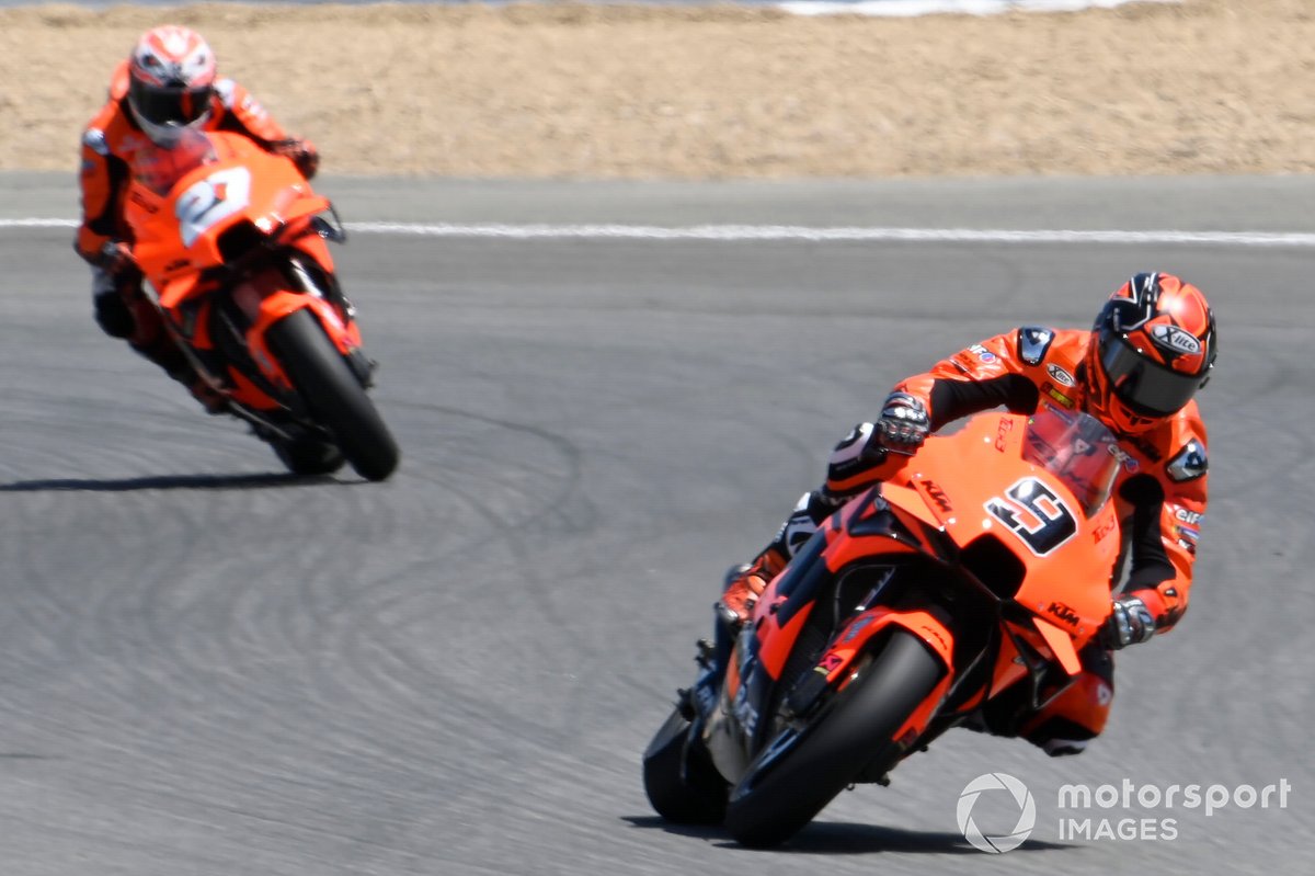 Danilo Petrucci dan Iker Lecuona, KTM Tech3