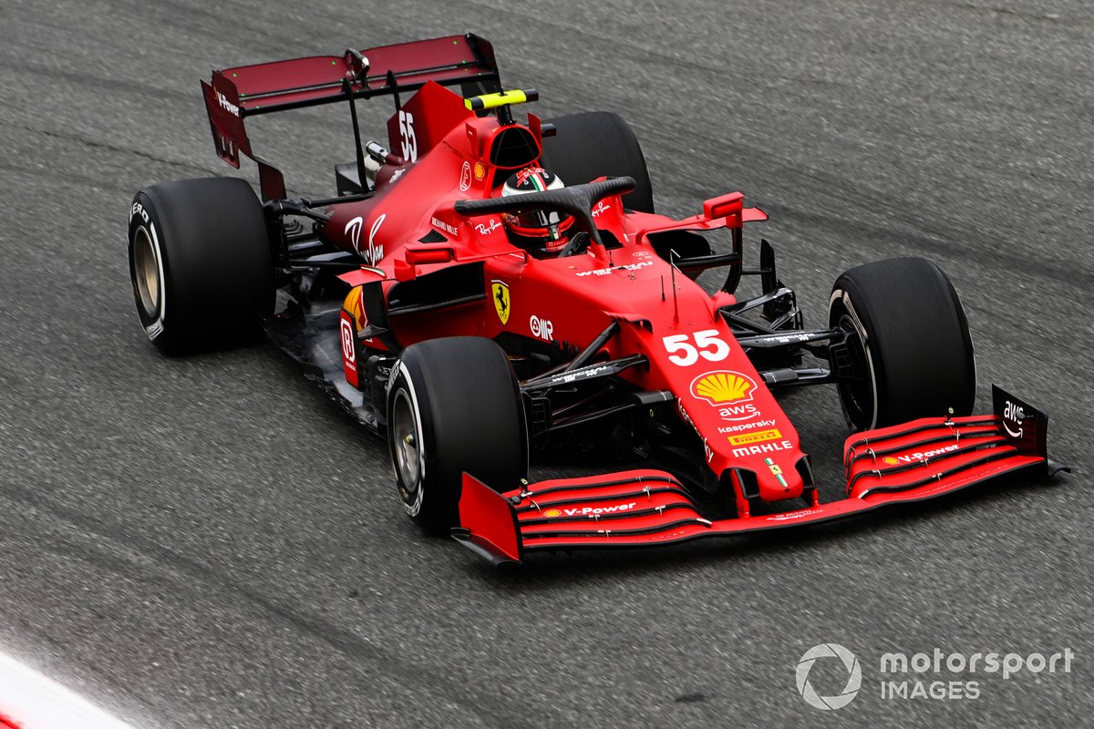 Carlos Sainz Jr., Ferrari SF21