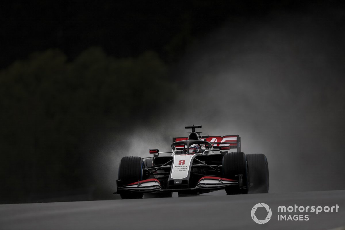 P20 (penalizado sale desde el pit lane) Romain Grosjean, Haas VF-20