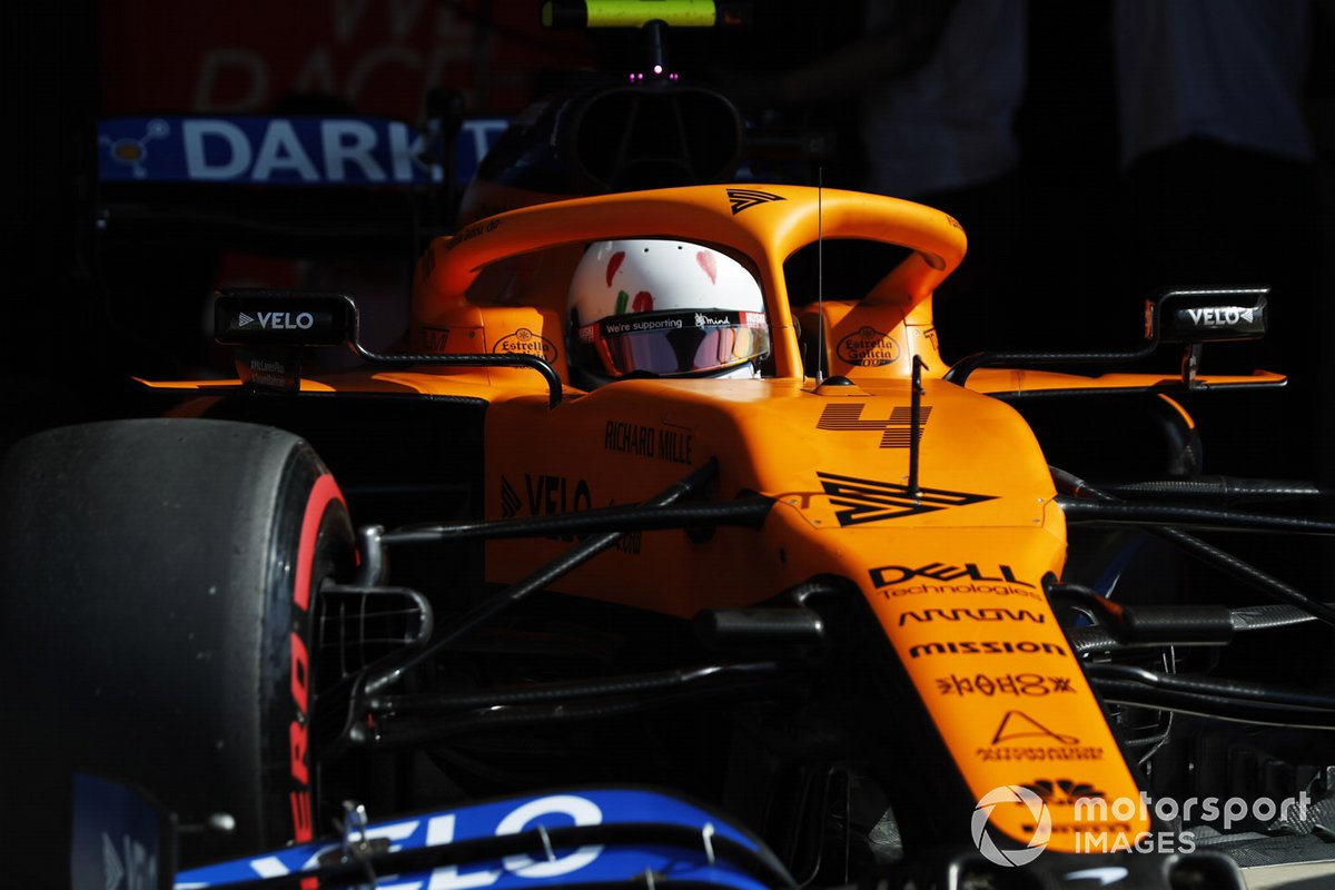 Lando Norris, McLaren MCL35