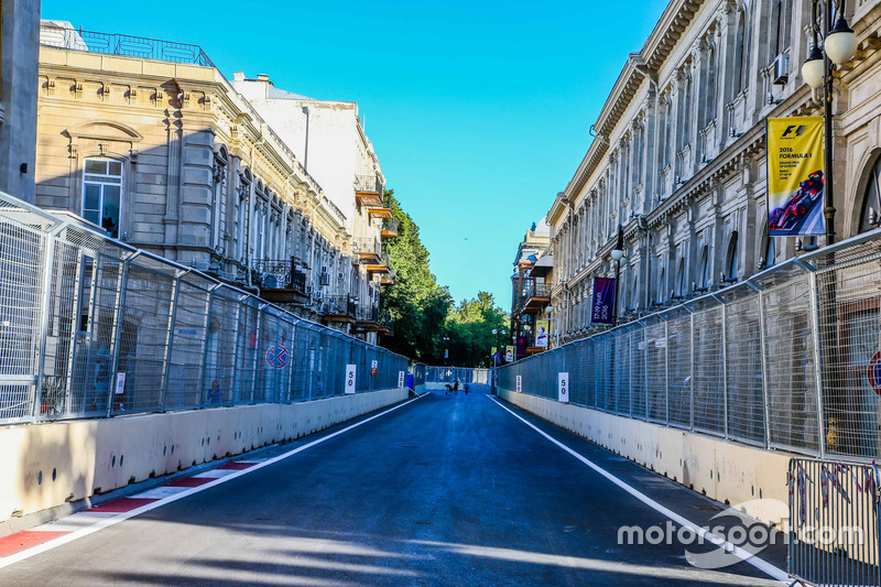 Baku, il circuito cittadino