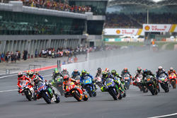 Jorge Lorenzo, Yamaha Factory Racing leidt bij de start