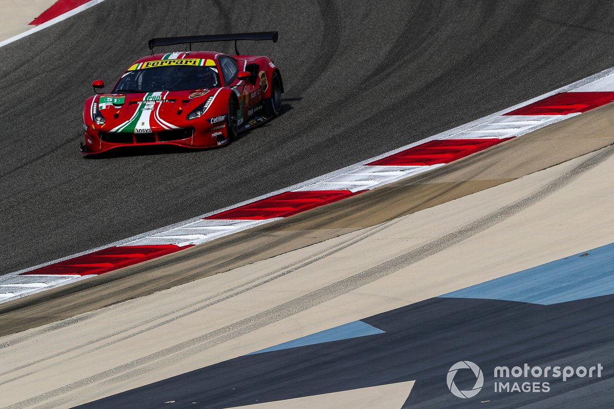 #51 AF Corse Ferrari 488 GTE Evo: Alessandro Pier Guidi, James Calado
