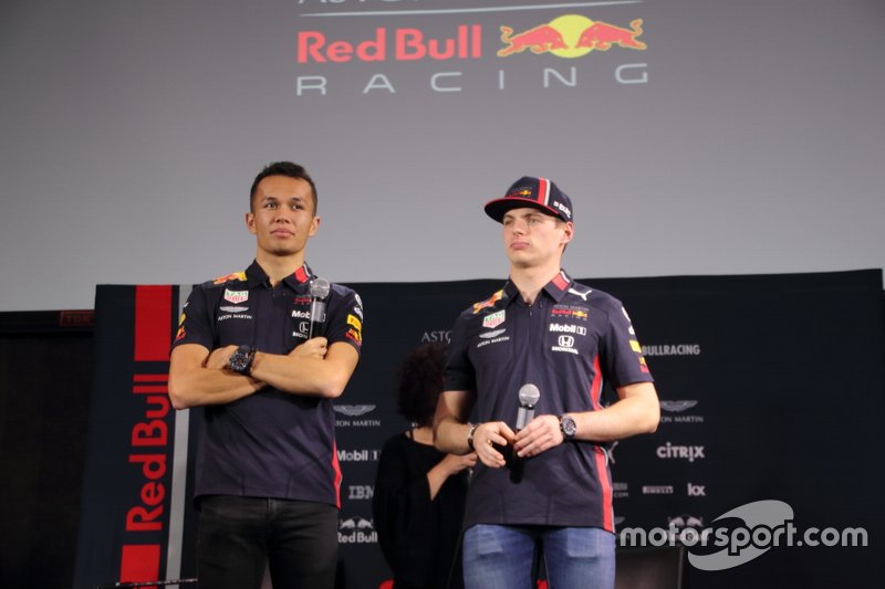 Alex Albon, Max Verstappen, Red Bull Racing