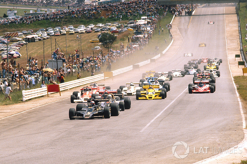 Маріо Андретті, Lotus 78 Ford, Джоді Шектер, Wolf WR1 Ford, Нікі Лауда, Brabham BT46 Alfa Romeo