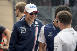 Esteban Ocon, Force India F1 on the drivers parade