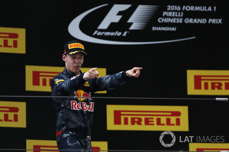 Обладатель третьего места Даниил Квят, Red Bull Racing