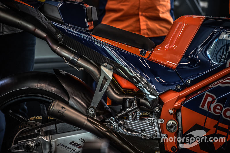 Das MotoGP-Bike von KTM, Detail