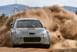 Testfahrten mit dem Toyota Yaris WRC 2017