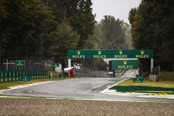Ascari-Schikane im Regen