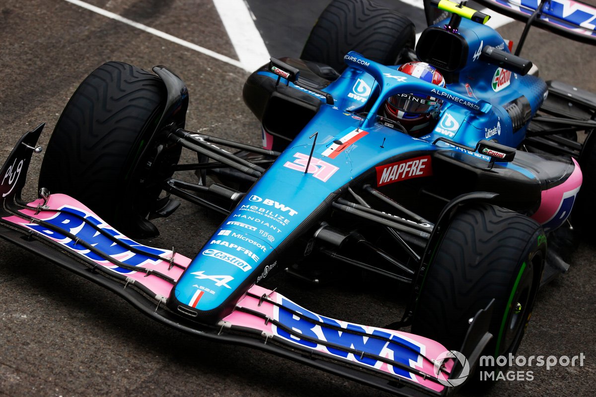 Esteban Ocon, Alpine A522