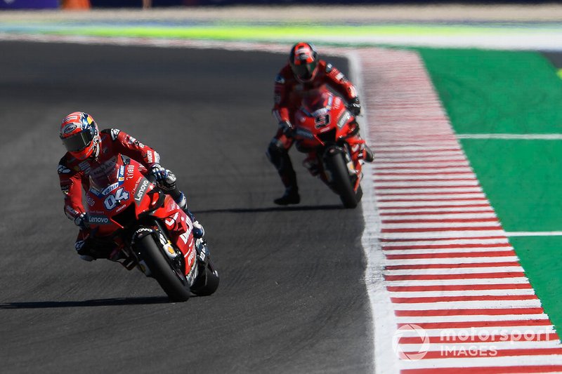 Andrea Dovizioso und Danilo Petrucci