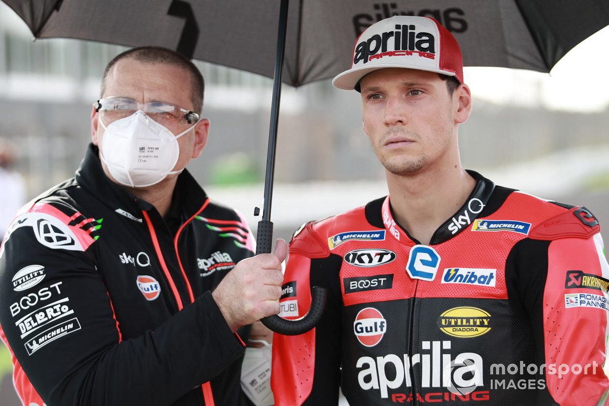 Lorenzo Savadori, Aprilia Racing Team Gresini, agus dari sisi teknik balap tapi minim pengalaman di MtoGP.