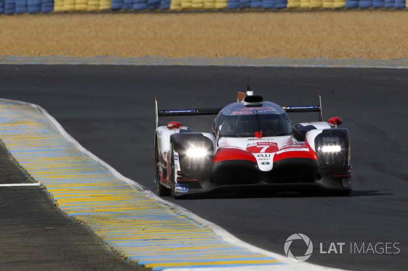 #7 Toyota Gazoo Racing Toyota TS050: Mike Conway, Kamui Kobayashi, Jose Maria Lopez, Fernando Alonso