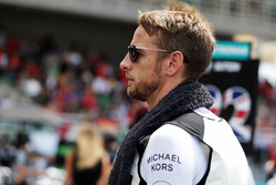 Jenson Button, McLaren op de parade
