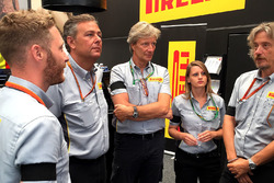 Personeel van Pirelli in Spa-Francorchamps