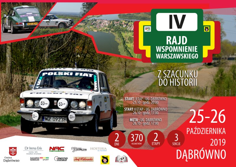 Rajd Wspomnienie Warszawskiego 2019